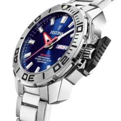 Festina Herrenuhr Edelstahl silber Festina The Originals Armbanduhr UF20665/1
