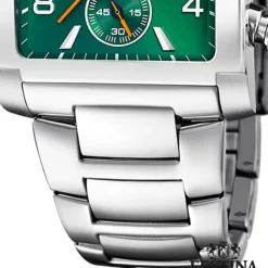 Festina Herrenuhr Edelstahl silber Timeless Chronograph Armbanduhr UF20652/2