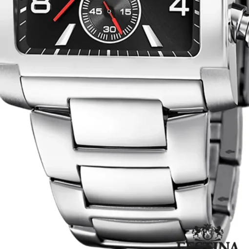 Festina Herrenuhr Edelstahl silber Timeless Chronograph Armbanduhr UF20652/3