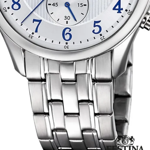 Festina Herrenuhr Edelstahl Festina Timeless Chronograph Armbanduhr UF6854/A