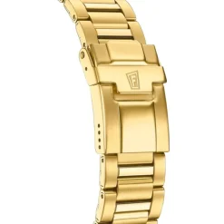 Festina Herrenuhr Edelstahl gold Timeless Chronograph Armbanduhr UF20634/2