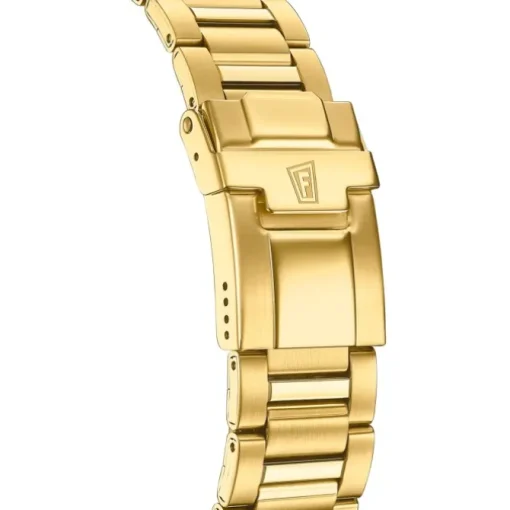 Festina Herrenuhr Edelstahl gold Timeless Chronograph Armbanduhr UF20634/6