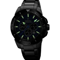 Festina Herrenuhr Edelstahl silber Festina Chrono Bike Armbanduhr UF20641/2