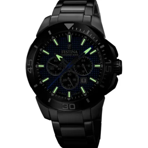 Festina Herrenuhr Edelstahl silber Festina Chrono Bike Armbanduhr UF20641/2
