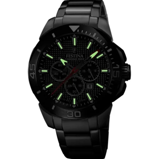Festina Herrenuhr Edelstahl silber Festina Chrono Bike Armbanduhr UF20641/A