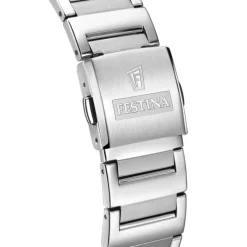 Festina Herrenuhr Edelstahl silber Festina Trend Armbanduhr UF20677/4