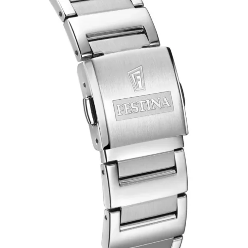 Festina Herrenuhr Edelstahl silber Festina Trend Armbanduhr UF20677/4