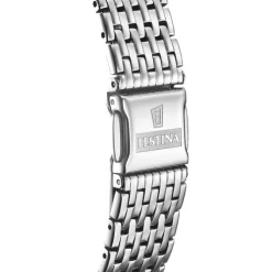 Festina Herrenuhr Edelstahl silber Festina Swiss Made Armbanduhr UF20018/3
