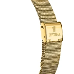 Festina Herrenuhr Edelstahl gold Festina Swiss Made Armbanduhr UF20022/2