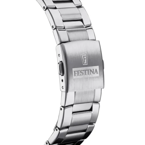 Festina Herrenuhr Edelstahl silber Festina Chronograph Armbanduhr UF20463/3