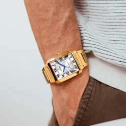 Festina Herrenuhr Edelstahl gold Festina Trend Armbanduhr UF20678/1