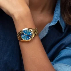 Festina Herrenuhr Edelstahl gold Festina Boyfriend Armbanduhr UF20640/8