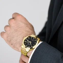 Festina Herrenuhr Edelstahl gold Festina Swiss made Armbanduhr UF20044/6