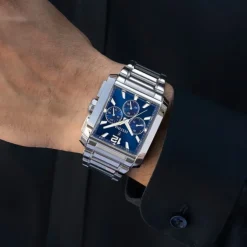 Festina Herrenuhr Edelstahl silber Timeless Chronograph Armbanduhr UF20635/2