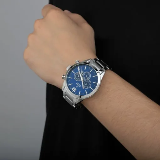 Festina Herrenuhr Edelstahl silber Timeless Chronograph Armbanduhr UF20343/7