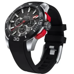 Festina Herrenuhr Kautschuk schwarz Festina Chrono Bike Armbanduhr UF20642/4