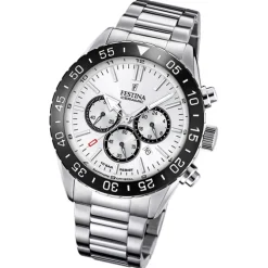 Festina Herrenuhr Keramik F20575/1 Armbanduhr Edelstahl silber UF20575/1