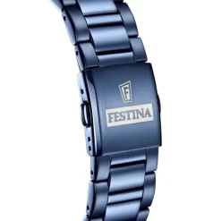 Festina Herrenuhr Keramik F20576/1 Armbanduhr Edelstahl schwarz UF20576/1