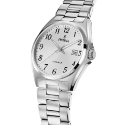 Festina Herrenuhr Klassik F20552/1 Armbanduhr Edelstahl silber UF20552/1