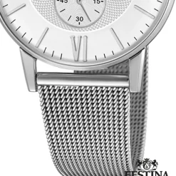 Festina Herrenuhr Klassik F20568/2 Armbanduhr Edelstahl silber UF20568/2