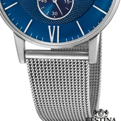 Festina Herrenuhr Klassik F20568/3 Armbanduhr Edelstahl silber UF20568/3