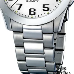 FESTINA Herrenuhr Klassik Analog Quarz Edelstahl silber Klassik Uhr UF16376/7