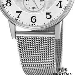 Festina Herrenuhr Klassik F20568/1 Armbanduhr Edelstahl silber UF20568/1