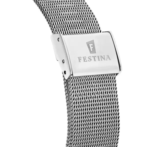 Festina Herrenuhr Klassik F20568/3 Armbanduhr Edelstahl silber UF20568/3
