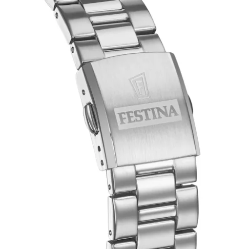 Festina Herrenuhr Klassik F20552/2 Armbanduhr Edelstahl silber UF20552/2