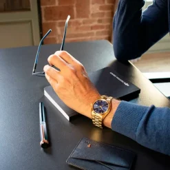 Festina Herrenuhr Klassik F20555/4 Armbanduhr Edelstahl gold UF20555/4