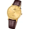 Festina Herrenuhr Leder braun Festina Swiss Made Armbanduhr UF20016/2