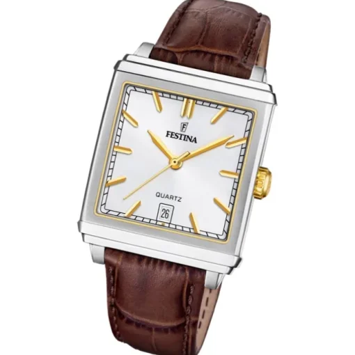 Festina Herrenuhr Leder braun Festina Trend Armbanduhr UF20681/4