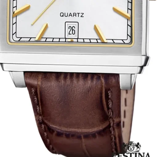 Festina Herrenuhr Leder braun Festina Trend Armbanduhr UF20681/4