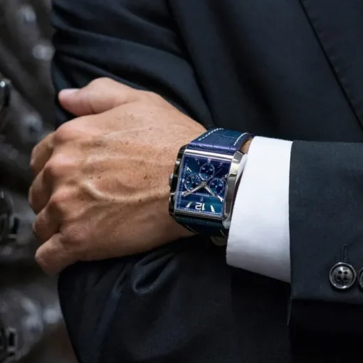 Festina Herrenuhr Leder blau Festina Timeless Chronograph Armbanduhr UF20636/2