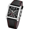 Festina Herrenuhr Leder schwarz Timeless Chronograph Armbanduhr UF20653/3
