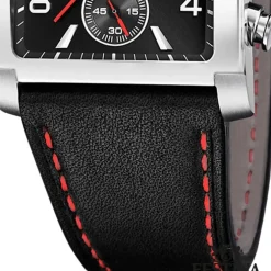 Festina Herrenuhr Leder schwarz Timeless Chronograph Armbanduhr UF20653/3