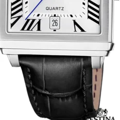 Festina Herrenuhr Leder schwarz Festina Trend Armbanduhr UF20681/1