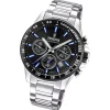 Festina Herrenuhr Timeless Chronograph Armbanduhr Edelstahl silber UF20560/5