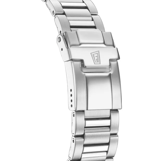 Festina Herrenuhr Timeless Chronograph Armbanduhr Edelstahl silber UF20560/1