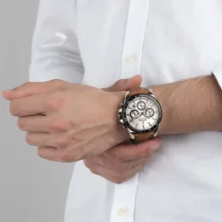 Festina Herrenuhr Timeless Chronograph F20561/1 Armbanduhr Leder braun UF20561/1