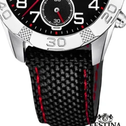 Festina Kinder Armbanduhr Junior Collection F20346/3 Leder/PU schwarz UF20346/3