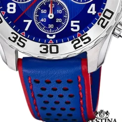 Festina Kinder Armbanduhr Junior Collection F20458/2 Quarz Leder blau UF20458/2
