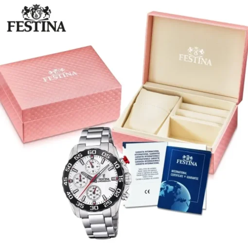 Festina Kinder Armbanduhr Junior Collection F20457/1 Edelstahl silber UF20457/1