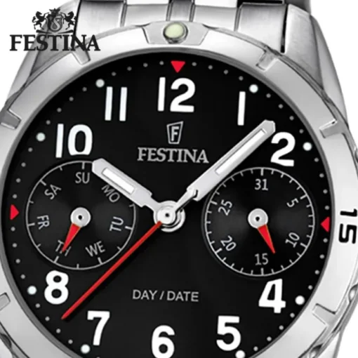 Festina Kinder Jugend-Uhr Junior Collection analog Quarz Edelstahl UF16908/3