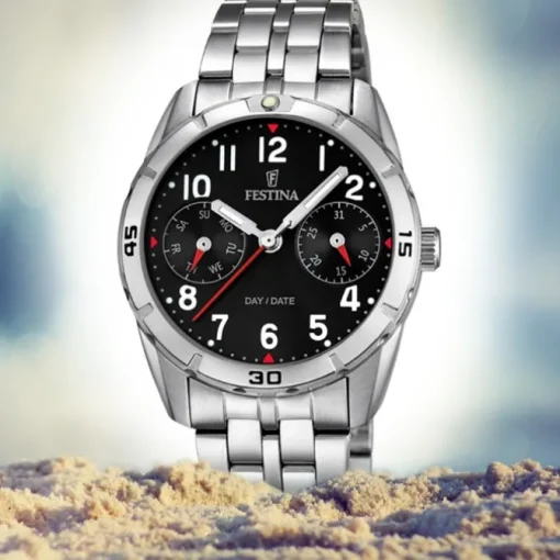 Festina Kinder Jugend-Uhr Junior Collection analog Quarz Edelstahl UF16908/3