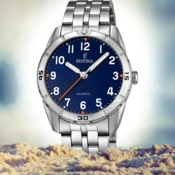 Festina Kinder Jugend-Uhr Junior Collection analog Quarz Edelstahl UF16907/2