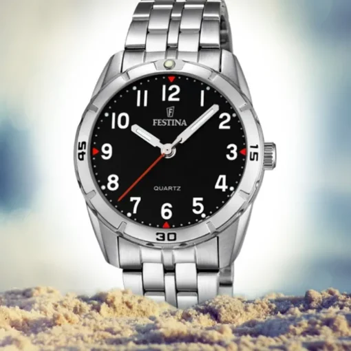 Festina Kinder Jugend-Uhr Junior Collection analog Quarz Edelstahl UF16907/3