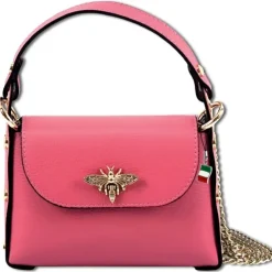 Florence Biene Damen Handtasche Echtleder coralle OTF817E