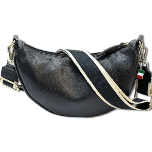 Florence Citytasche Echtleder Damen schwarz OTF823S