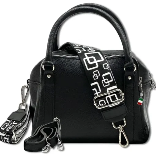Florence Citytasche Echtleder Damen schwarz OTF822S